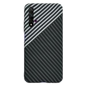 Husa pentru Huawei Nova 5T / Honor 20 - Techsuit Carbonite FiberShell - Stealth Gray - Img 3