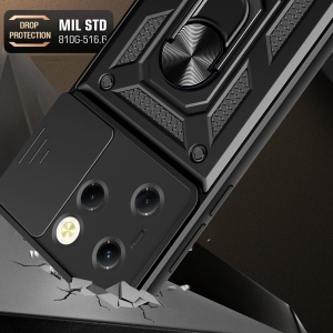 Husa pentru Infinix Hot 40 / 40 Pro / Tecno Spark 20 Pro - Techsuit CamShield Series - Blue - Img 4