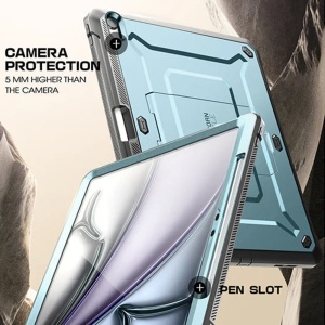 Husa pentru iPad Air 13 (2024) - Supcase Unicorn Beetle Pro - Arctic Blue - Img 7