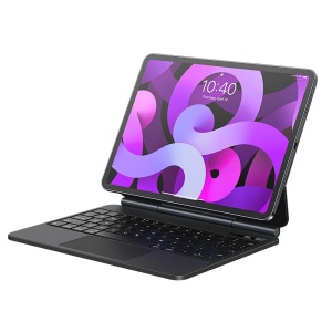 Husa pentru iPad Air 4 / 5 / Pro 11 - Baseus Brilliance Magnetic Keyboard Case Digital Display (ARJK010016) - Gray - Img 1