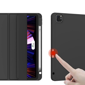 Husa pentru iPad Pro 11 (2018 / 2020 / 2021 / 2022) - Techsuit Flex Trifold - Dark Blue - Img 2