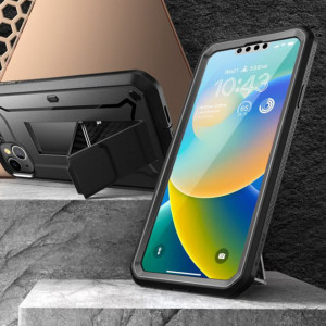 Husa pentru iPhone 13 / iPhone 14 - Supcase Unicorn Beetle Pro - Black - Img 6