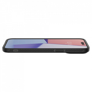 Husa pentru iPhone 14 Pro - Spigen Liquid Air - Matte Black - Img 6