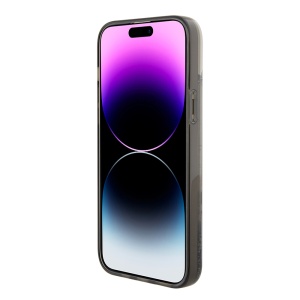 Husa pentru iPhone 15 Plus - Karl Lagerfeld Hardcase Liquid Glitter (KLHCP15MLKCNSK) - Transparent Choupette - Img 3