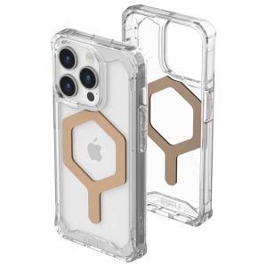 Husa pentru iPhone 15 Pro Max - UAG Plyo MagSafe - Ice Gold