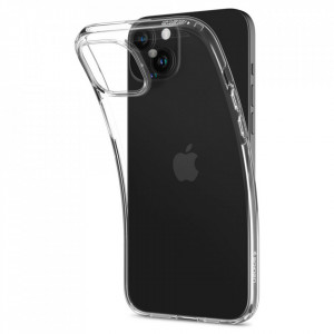 Husa pentru iPhone 15 - Spigen Liquid Crystal - Clear - Img 6