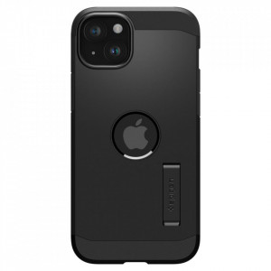Husa pentru iPhone 15 - Spigen Tough Armor MagSafe - Black - Img 2