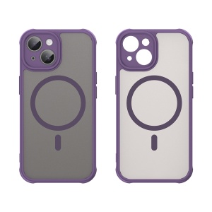 Husa pentru iPhone 15 - Techsuit HaloFrost II MagSafe - Purple - Img 2