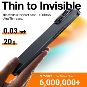 Husa pentru iPhone 15 - Torras OriginFit-Mag Series - Black - Img 3