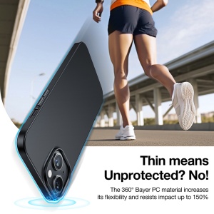 Husa pentru iPhone 15 - Torras OriginFit-Mag Series - Black - Img 7