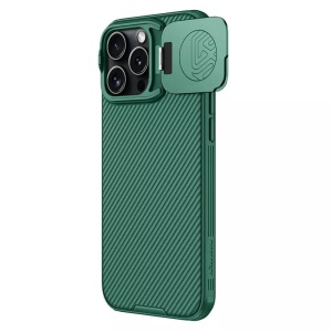 Husa pentru iPhone 16 Pro - Nillkin CamShield Prop - Green - Img 4