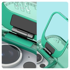 Husa pentru iPhone 16 Pro - Nillkin Iceblade Prop Magnetic (with Camera Cutout) - Black - Img 6