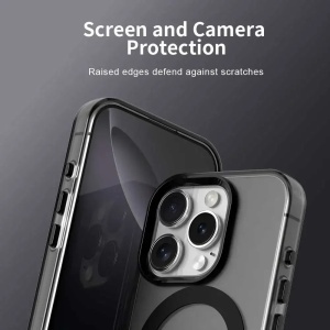 Husa pentru iPhone 16 Pro - Techsuit CandyCase MagSafe - Blue - Img 3