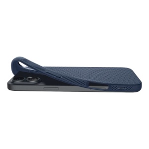 Husa pentru iPhone 16 - Spigen Liquid Air - Navy Blue - Img 7