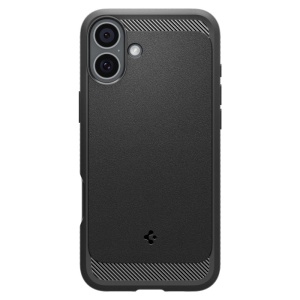Husa pentru iPhone 16 - Spigen Rugged Armor MagSafe - Black - Img 5