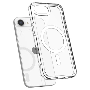 Husa pentru iPhone 16e - Spigen Ultra Hybrid MagSafe - White - Img 4