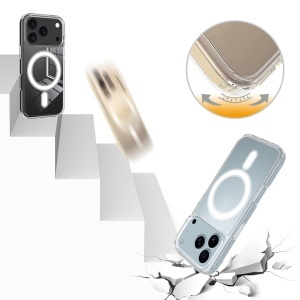 Husa pentru iPhone 17 Pro - Techsuit MagSafe Pro - Transparent - Img 4