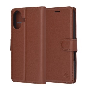 Husa pentru iPhone 17 - Techsuit Leather Folio - Brown - Img 6