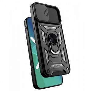 Husa pentru iPhone X / iPhone XS - Techsuit CamShield Series - Black - Img 2