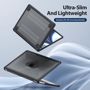 Husa pentru MacBook Air 15" (2023 / 2024) - Dux Ducis LCGH Series - Pink - Img 7