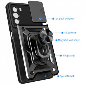 Husa pentru Motorola Edge 30 - Techsuit CamShield Series - Black - Img 6