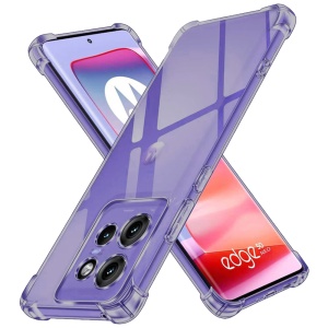 Husa pentru Motorola Edge 50 Neo / Motorola ThinkPhone 25 - Techsuit Shockproof Clear Silicone - Smoke Black - Img 1