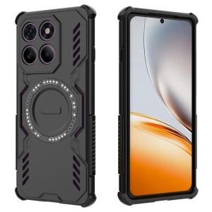 Husa pentru Motorola Edge 60 Pro - Techsuit ArmorMag Case - Black - Img 2