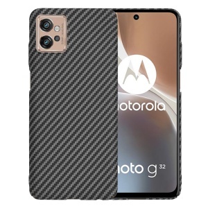 Husa pentru Motorola Moto G32 - Techsuit Carbonite FiberShell - Black - Img 1