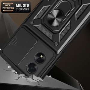 Husa pentru Oppo A58 4G - Techsuit CamShield Series - Black - Img 3