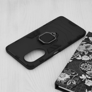 Husa pentru Oppo A58 4G - Techsuit Silicone Shield - Black - Img 4