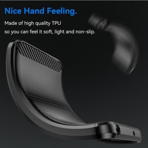 Husa pentru Oppo Reno12 F 4G / Reno12 F 5G / Reno12Â FS - Techsuit Carbon Silicone - Black - Img 6