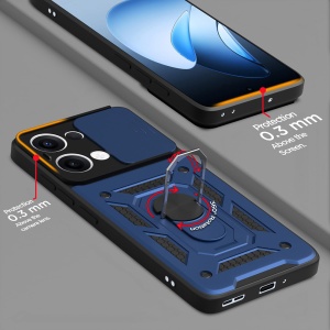 Husa pentru Oppo Reno13 - Techsuit CamShield Series - Blue - Img 3