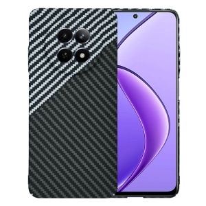 Husa pentru Realme 12 / 12x - Techsuit Carbonite FiberShell - Stealth Gray