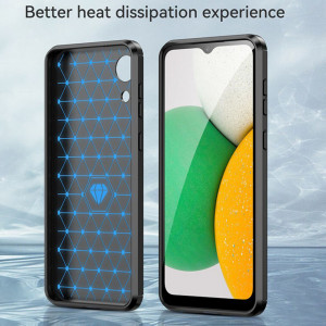 Husa pentru Samsung Galaxy A03 Core - Techsuit Carbon Silicone - Black - Img 5