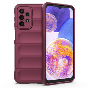 Husa pentru Samsung Galaxy A23 4G / A23 5G - Techsuit Magic Shield - Bordeaux - Img 2