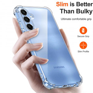 Husa pentru Samsung Galaxy A25 5G - Techsuit Shockproof Clear Silicone - Clear - Img 2