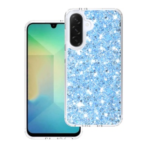Husa pentru Samsung Galaxy A26 5G - Techsuit Sparkly Glitter - Blue - Img 1