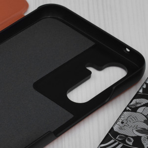 Husa pentru Samsung Galaxy A54 - Techsuit eFold Series - Orange - Img 3