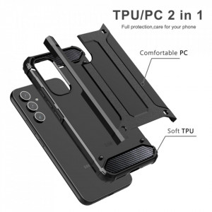 Husa pentru Samsung Galaxy A54 - Techsuit Hybrid Armor - Black - Img 6