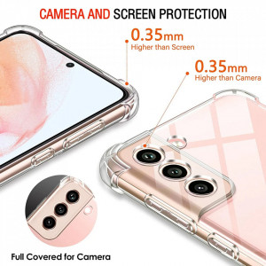 Husa pentru Samsung Galaxy A54 - Techsuit Shockproof Clear Silicone - Clear - Img 2