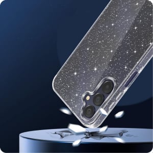 Husa pentru Samsung Galaxy A55 5G - Techsuit SparkleSkin Series - Clear - Img 6