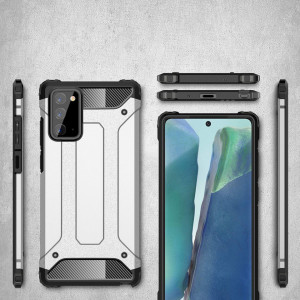 Husa pentru Samsung Galaxy Note 20 / Note 20 5G - Techsuit Hybrid Armor - Black - Img 5