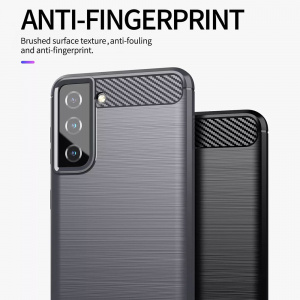 Husa pentru Samsung Galaxy S20 FE / S20 FE 5G - Techsuit Carbon Silicone - Blue - Img 6