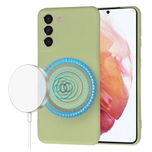 Husa pentru Samsung Galaxy S21 5G - Techsuit SoftFlex MagSafe - Matcha - Img 1