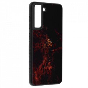 Husa pentru Samsung Galaxy S21 FE 5G - Techsuit Glaze Series - Red Nebula - Img 3