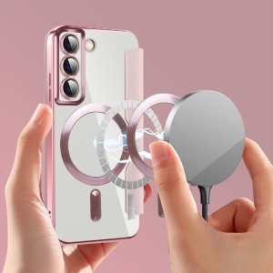 Husa pentru Samsung Galaxy S22 5G - Techsuit SmartMag Book Case - Pink - Img 5