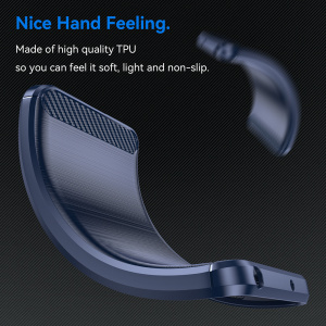Husa pentru Samsung Galaxy S23 FE - Techsuit Carbon Silicone - Blue - Img 8