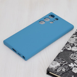 Husa pentru Samsung Galaxy S23 Ultra - Techsuit Soft Edge Silicone - Denim Blue - Img 3