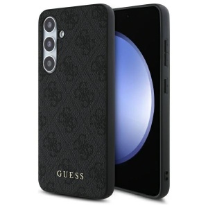 Husa pentru Samsung Galaxy S24 FE - Guess Hardcase 4G Classic (GUHCS24FEG4GFGR) - Grey - Img 1