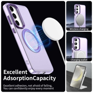 Husa pentru Samsung Galaxy S24 FE - Techsuit CandyCase MagSafe - Purple - Img 3